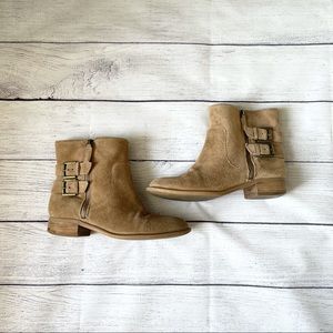 Nine West Just This Suede Ankle Boots